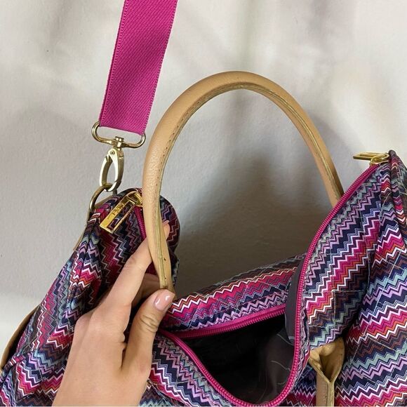 Nicole Miller weekender duffel travel bag - Picture 5 of 16